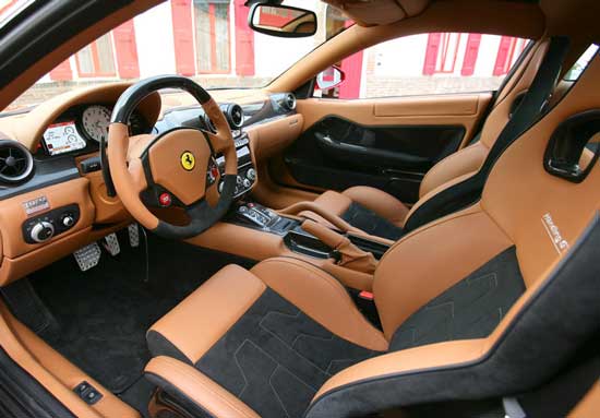 interior ferrari 599 gtb fiorano hgte