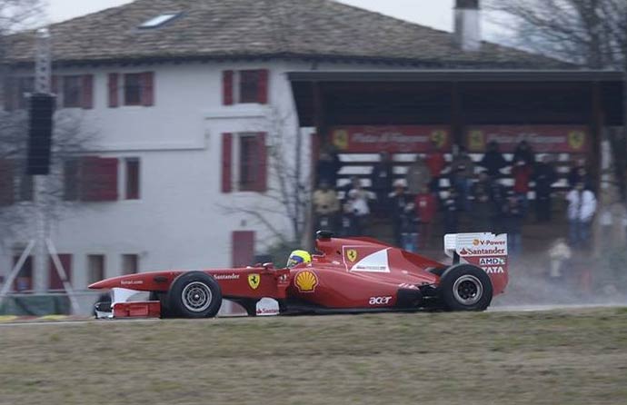 ferrari  f150 felipe massa formula 1 2011