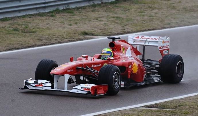 ferrari  f150 felipe massa formula 1 2011