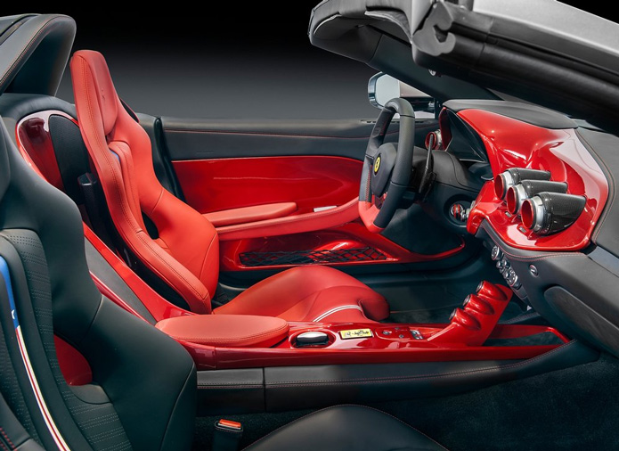 ferrari f60america interior