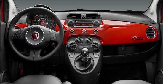 interior novo fiat 500