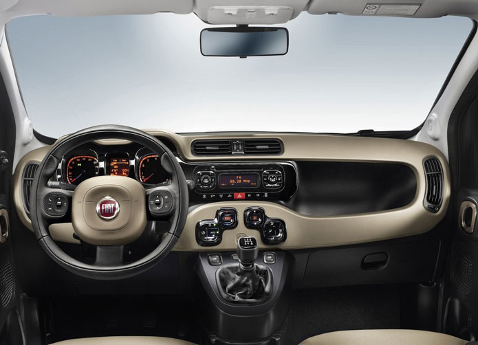 interior fiat panda 2012