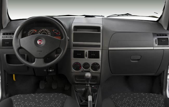 fiat siena attractive 2011 interior painel