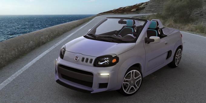 fiat uno cabrio concept 2010