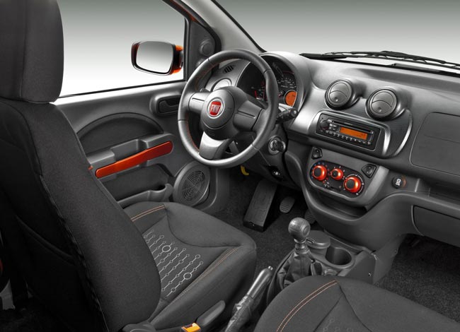 fiat uno sporting interior painel