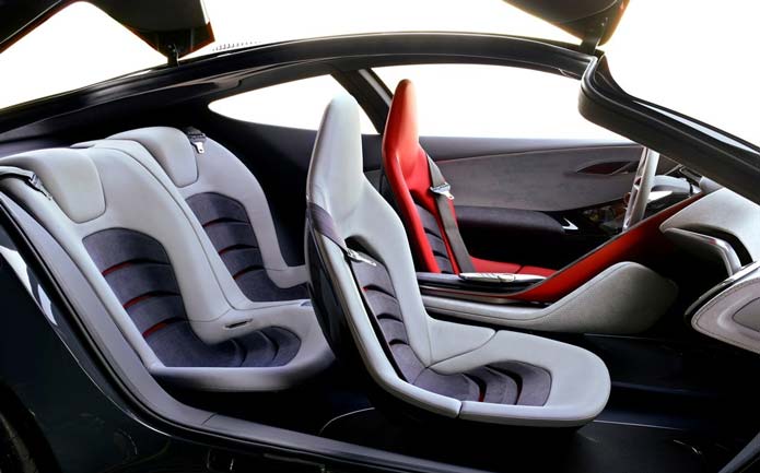 ford evos concept interior