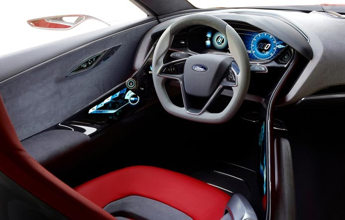 ford evos interior painel