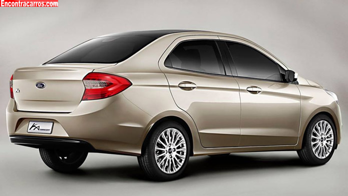 ford ka sedan concept