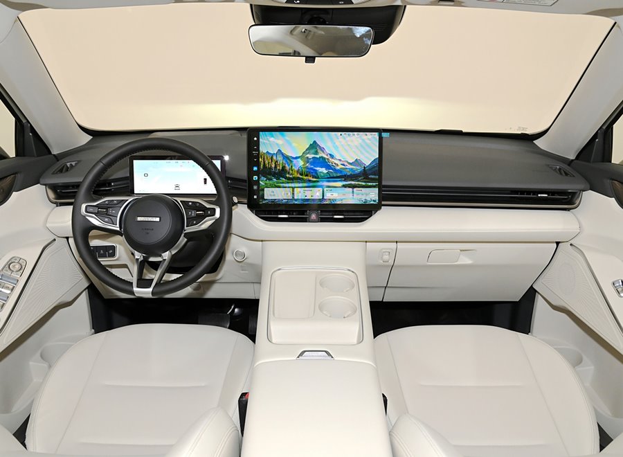 novo haval h6 2025 interior painel