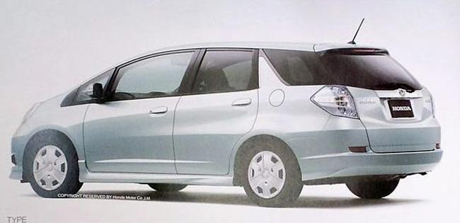 honda fit shuttle 2012