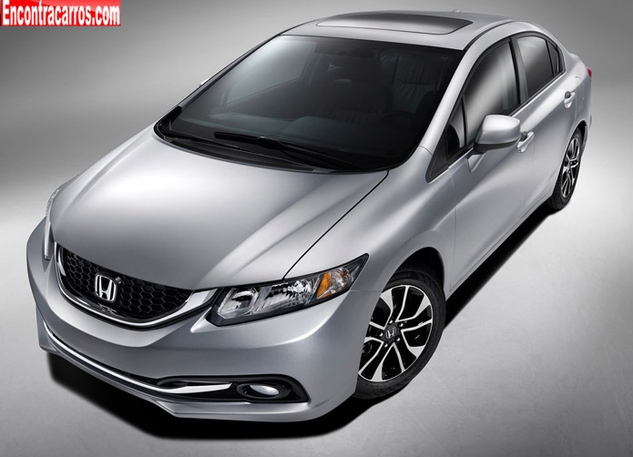 novo honda civic 2014