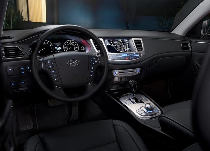 interior hyundai genesis 2012