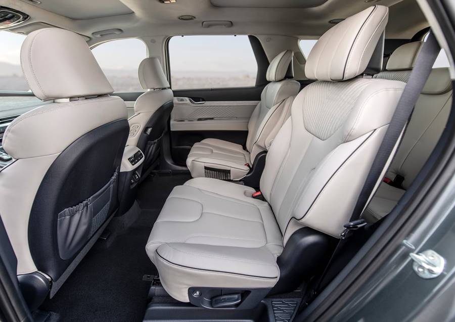 hyundai palisade interior banco traseiro