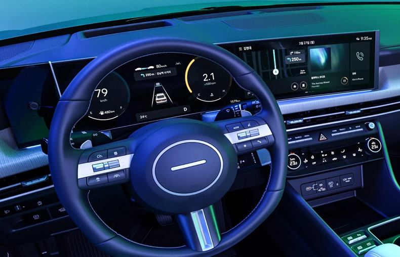 Novo Hyundai Sonata 2024 impressiona pelo visual e interior