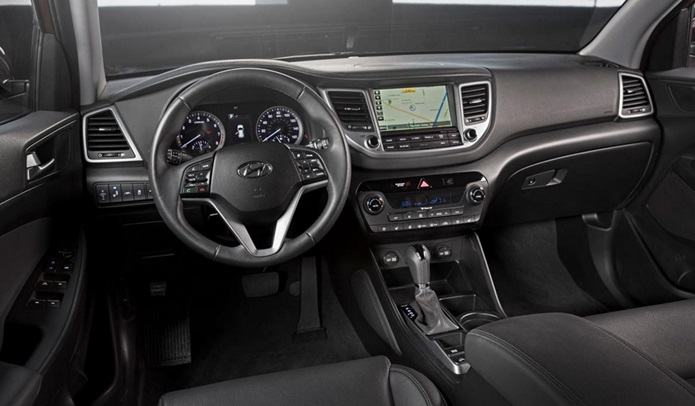 novo hyundai tucson 2017 interior