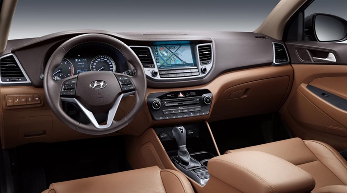 novo hyundai tucson 2016 interior