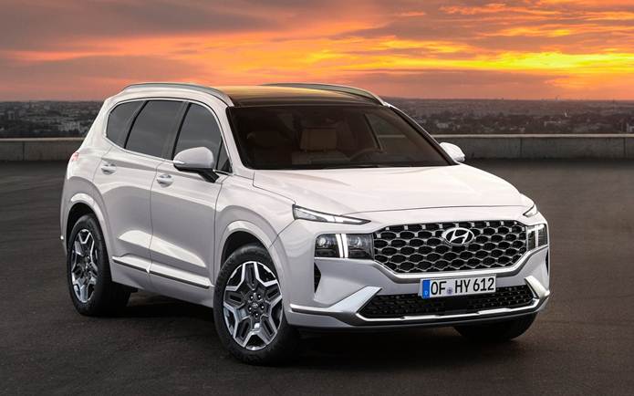 novo hyundai santa fe 2021