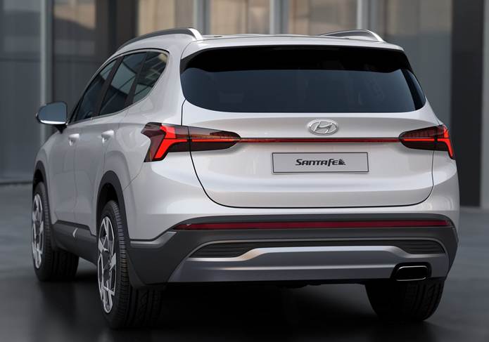 novo hyundai santa fe 2021