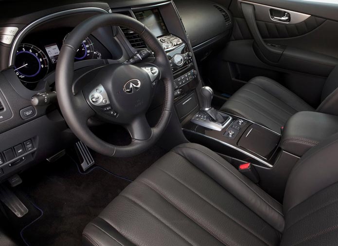 infiniti fx 2012 interior