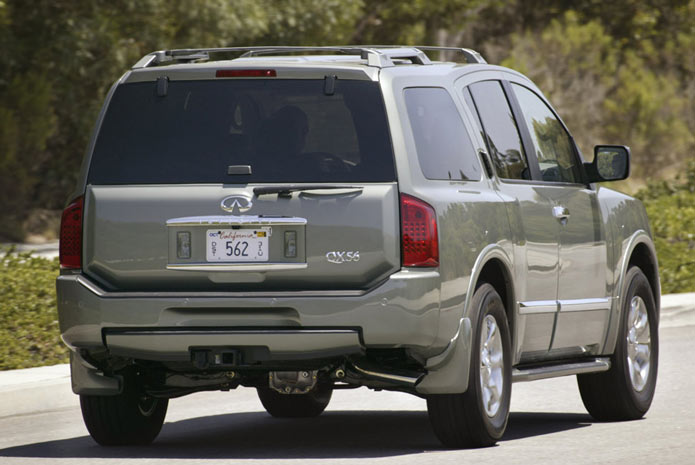 infiniti qx56 2008 2009 traseira