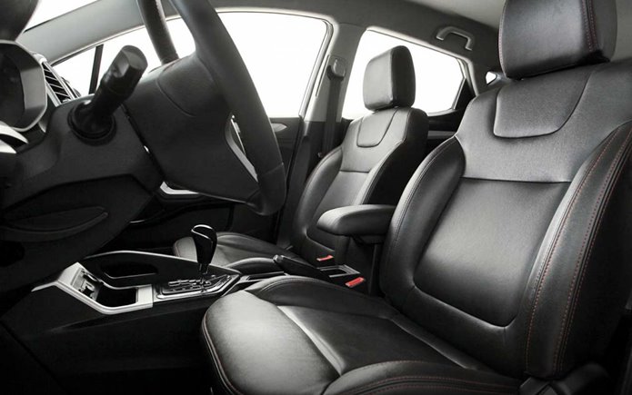 jac t5 automático cvt 2017 interior bancos