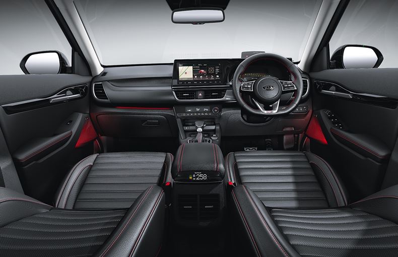 kia seltos interior 