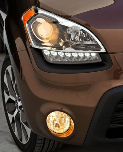 kia soul 2012 faról de led