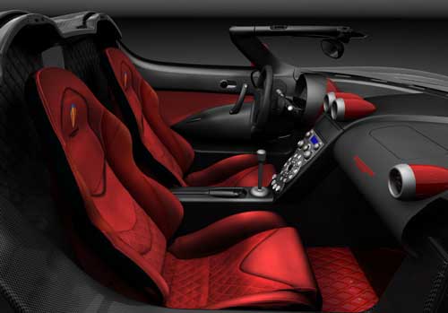 interior koenigsegg ccxr editon