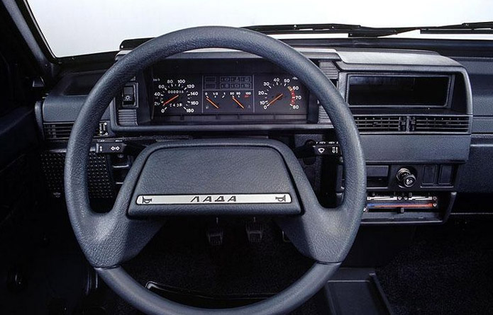 lada samara interior