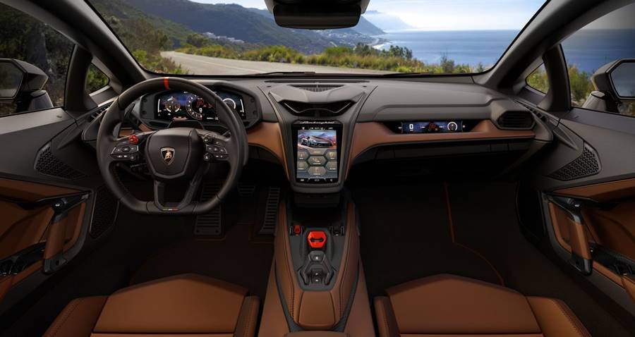 lamborghini temerario interior