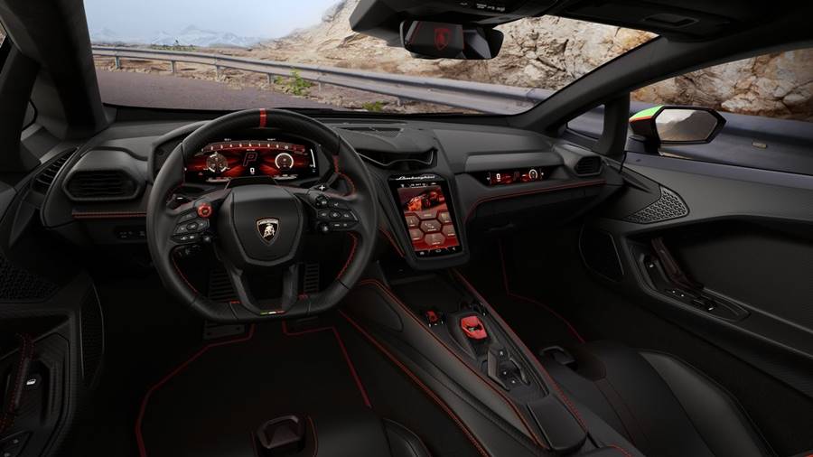 lamborghini temerario interior