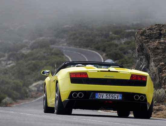 2009 lamborghini gallardo lp560 spyder