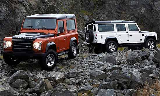 land rover defender fire ice