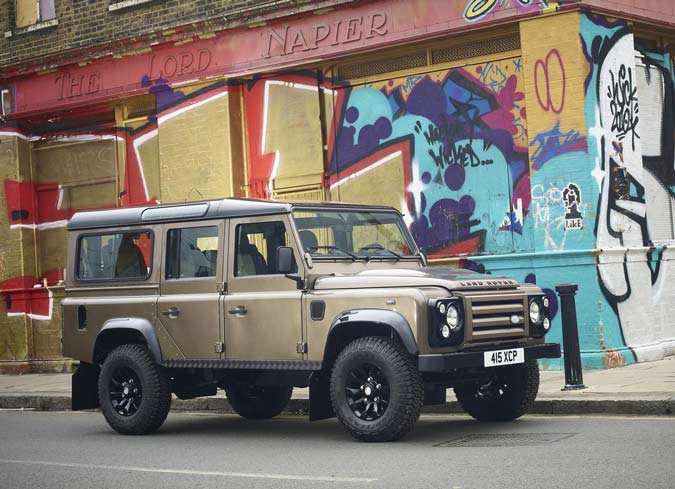 land rover defender raw