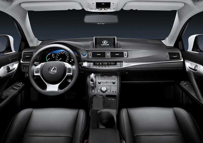 interior lexus ct 200h