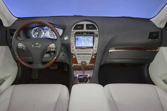 interior lexus es 350