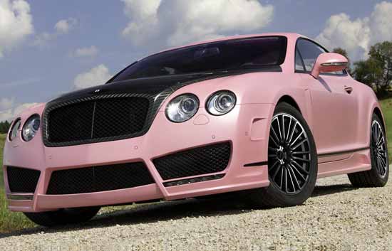 mansory vitesse rose / bentley continental gt tuning