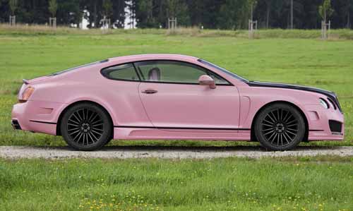 mansory vitesse rose / bentley continental gt tuning