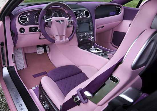 interior mansory vitesse rose