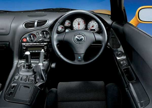 interior mazda rx7 1999