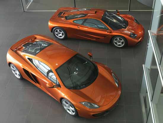 mclaren mp4 12c / mclaren f1