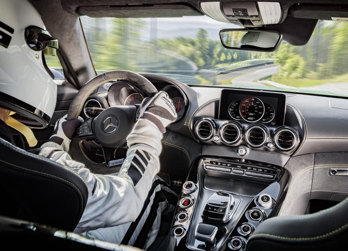 mercedes amg gt r interior