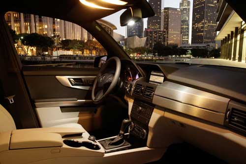 interior Mercedes GLK