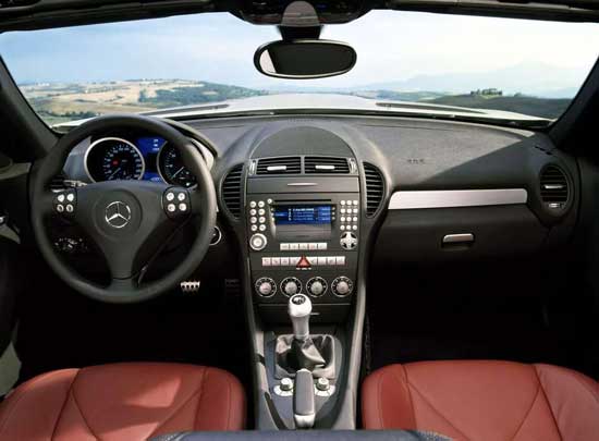 interior mercedes slk 2010