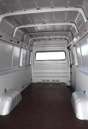 mercedes sprinter furgão interior