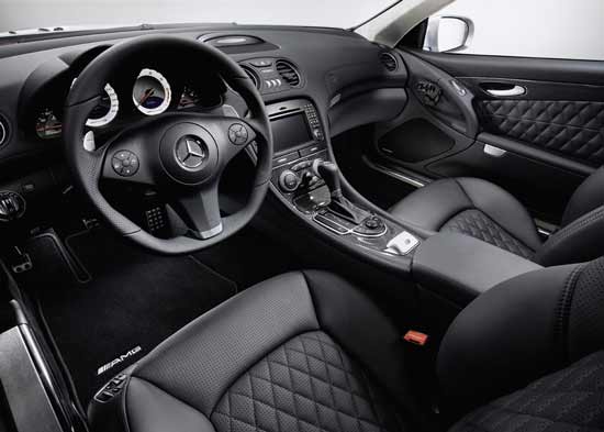 mercedes sl 65 amg 2009 interior