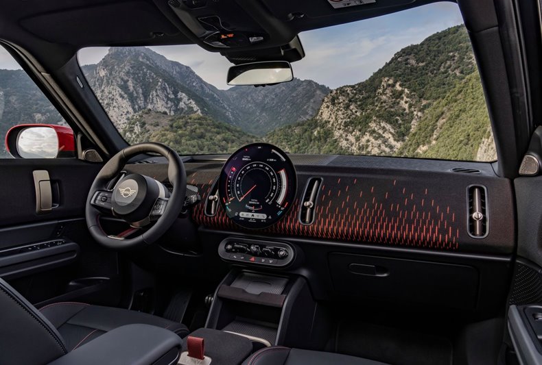 mini countryman jcw 2024 interior