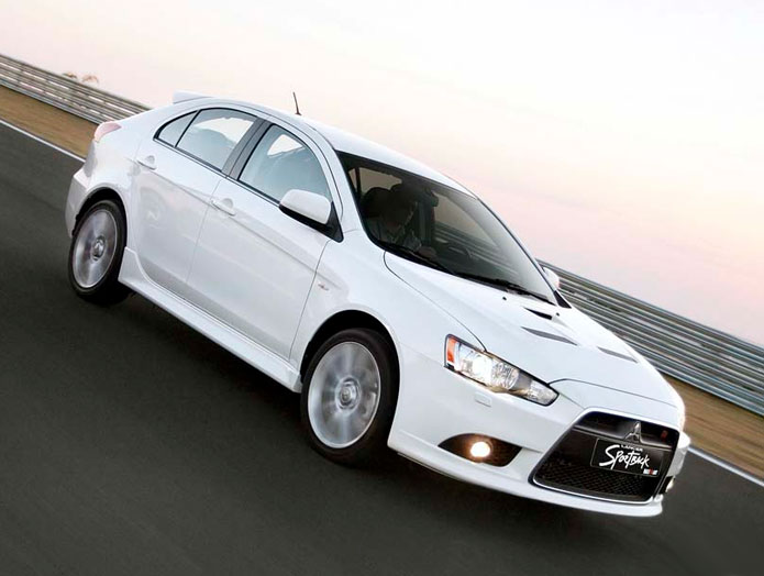 mitsubishi lancer sportback ralliart