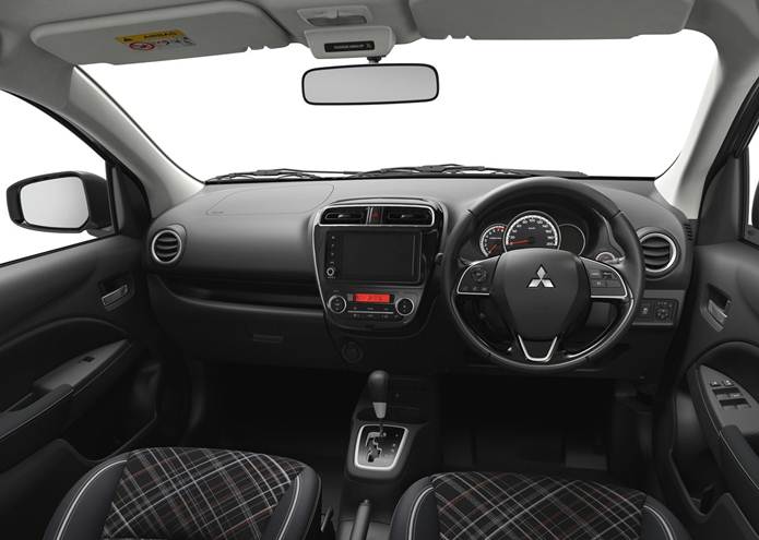 mitsubishi mirage 2020 interior painel