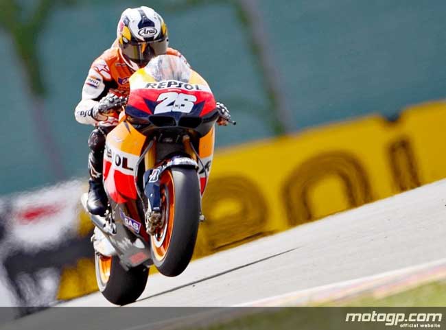 dani pedrosa motogp 2010 alemanha